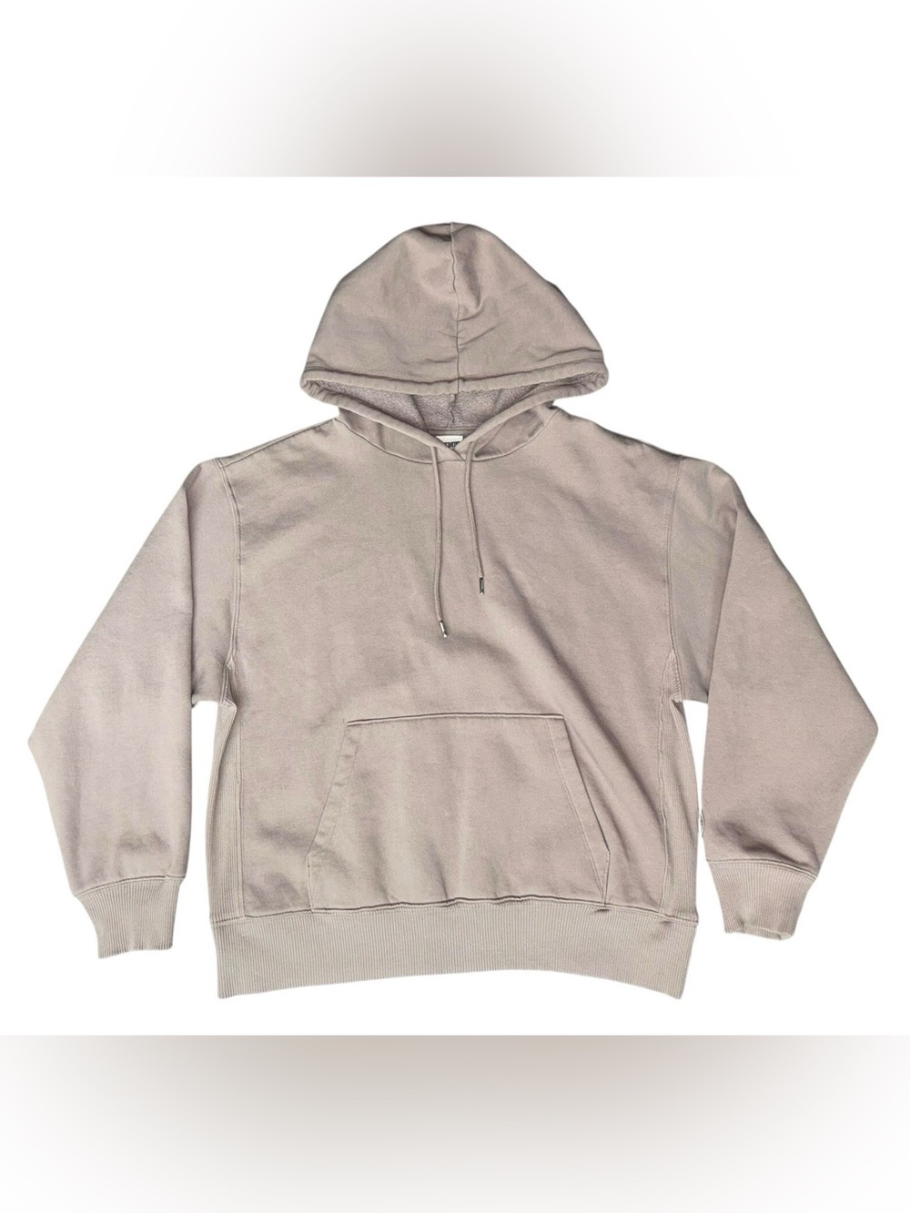 Victoria’s Secret PINK Luxe Fleece Mauve Beige Hoodie Size Medium
